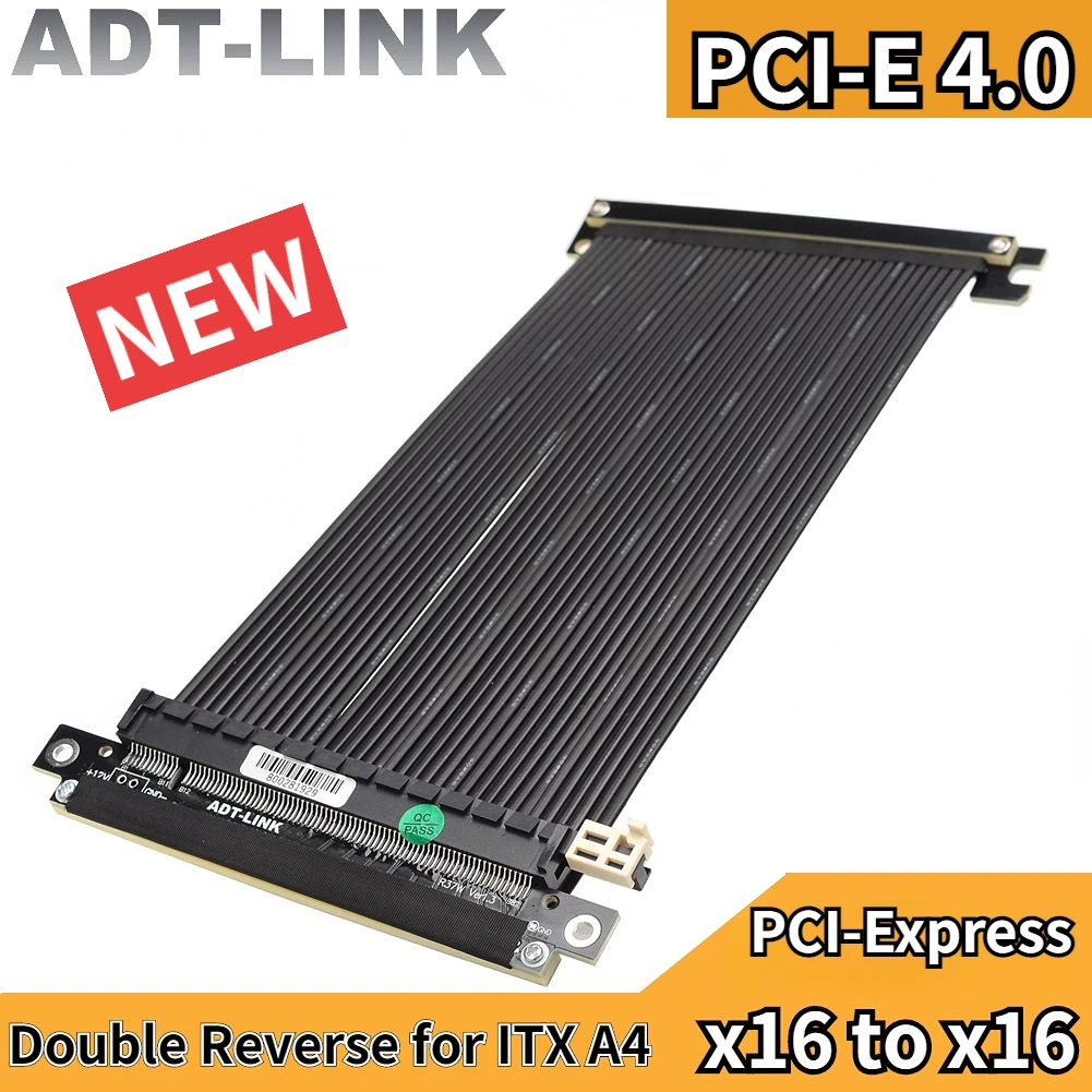 Мини-шасси PCI Express 3.0 4.0 x16, кабель для подключения к видеокарте, гибкий удлинительный кабель, высокоскоростной PCI-E Riser 4.0