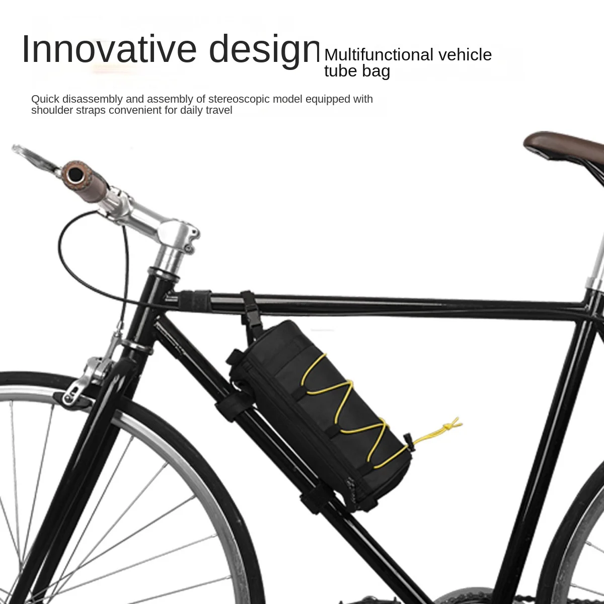 Аксессуары для велосипеда Аксессуары для велосипеда, Фурнитура, Передняя сумка для хлеба, Аксессуары для велосипеда, Универсальная упаковка для мото-велоспорта Изображение 1 