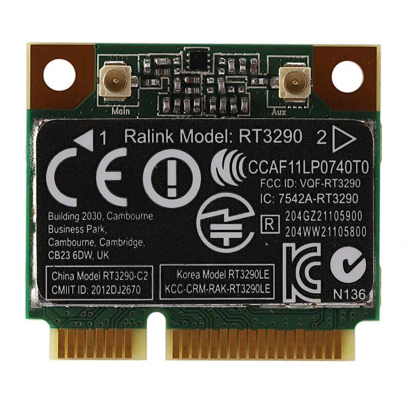 150 Мбит/с 2,4 ГГц RT3290 802.11B/G/N Беспроводной Wlan WIFI + Bluetooth BT 3,0 Половина мини-карты PCI-E для HP CQ58 M4 M6 4445S DV4