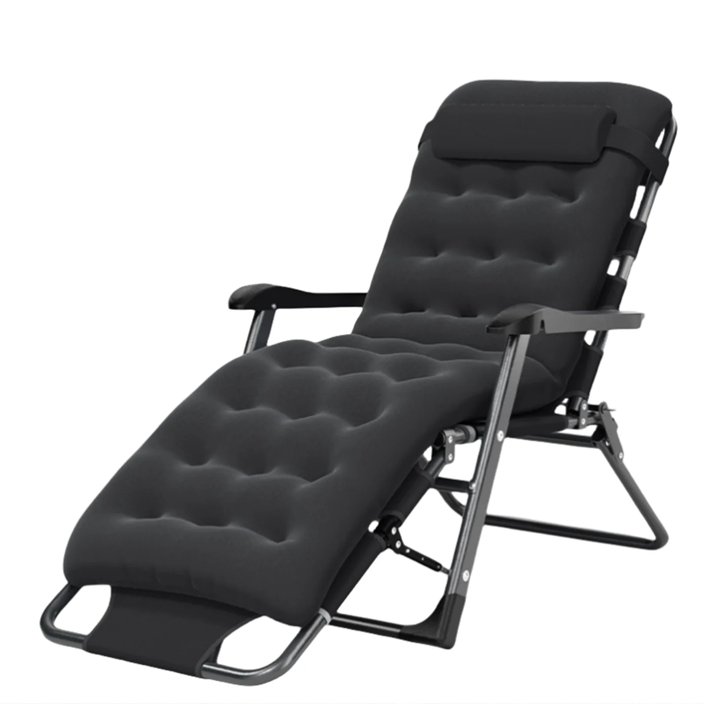 Уличный складной стул-кровать, бытовой портативный ультралегкий стул для сидения и откидывания, автономное вождение, уличная складная кровать Изображение 0 