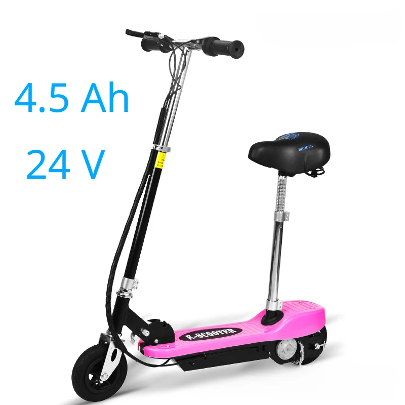 Складной Электрический скутер с сиденьем, Электрический велосипед на 2 колесах, инструмент для городского транспорта для взрослых и детей, игрушка для отдыха Изображение 1 