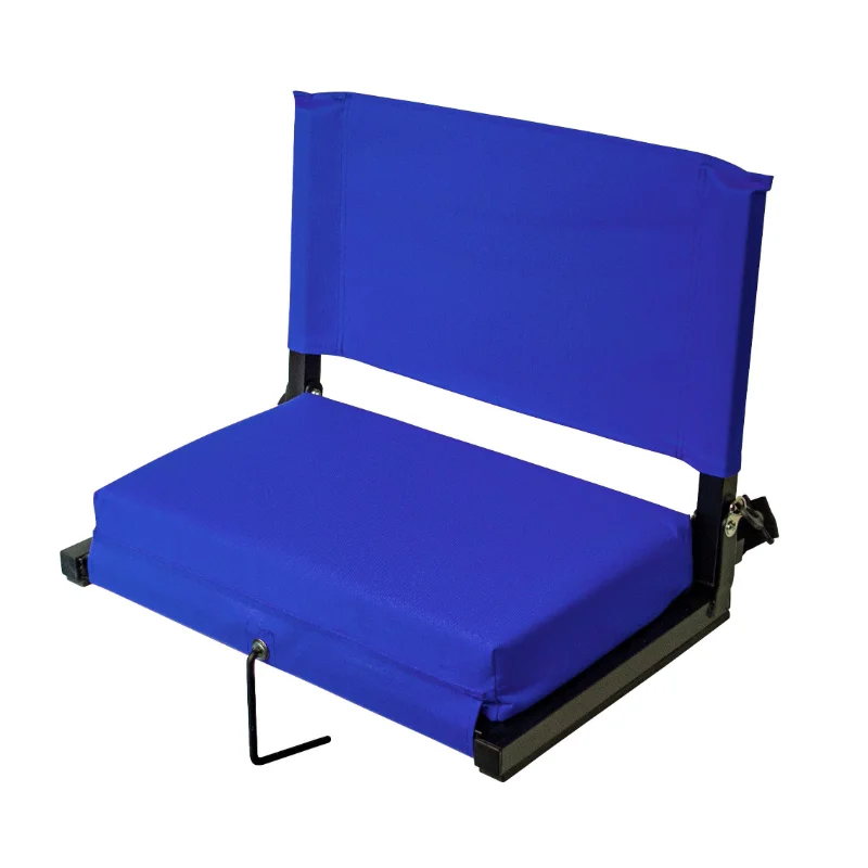 Стулья для трибун стадиона с поддержкой спины от Outdoor Leisure Products, Большое сиденье с ультрамягкой подкладкой для полного комфорта,