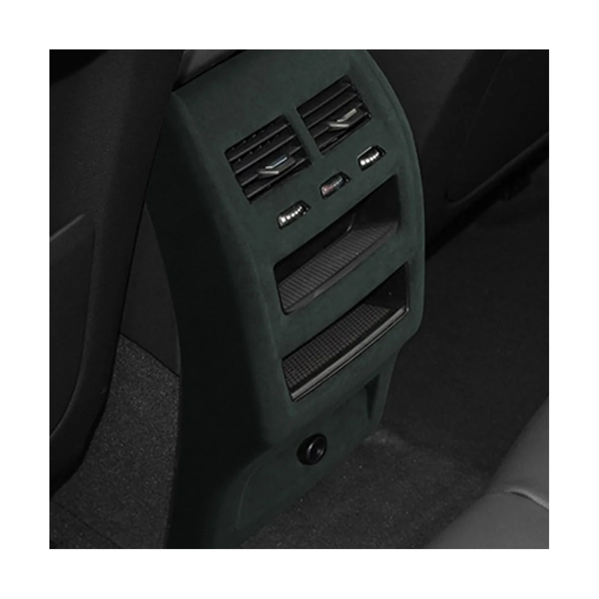 Для X5 X6 X7 (низкая доступность) 19-23 Задняя защитная накладка Модификация интерьера Черный Изображение 4 