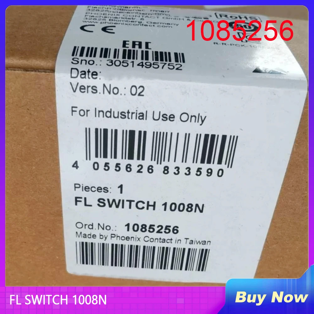 1085256 Для промышленного коммутатора Ethernet Phoenix FL SWITCH 1008N