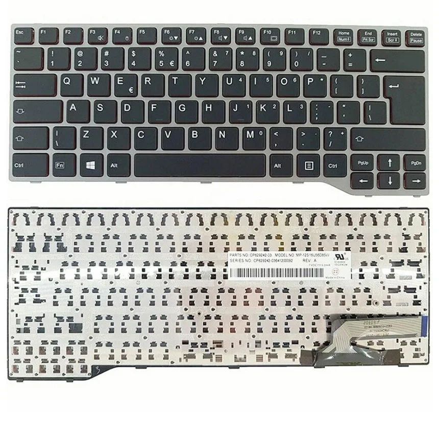 Новинка США для клавиатуры Fujitsu Lifebook E544 E733 E734 E743 E744 E736 - Серебристый