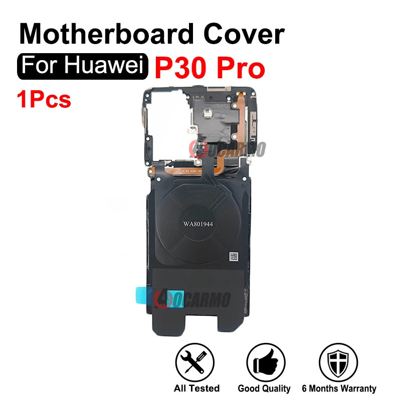 Для Huawei P30 Pro P30Pro Беспроводная зарядная катушка Модуль NFC с держателем крышки материнской платы Ремонтная деталь