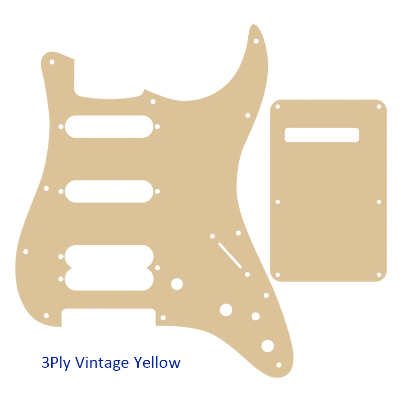 Гитарные партии Pleroo на заказ - Для комплекта 1991 года выпуска Fender Ultra SSH Guitar Pickguard Humbucker Multicolor Варианты Изображение 2 