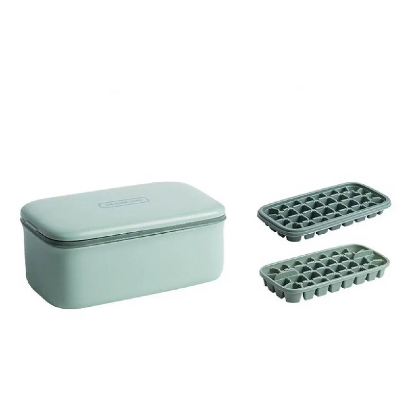 Коробка для маленьких Кубиков льда, Двухслойная Форма с крышкой, Инструмент, Аксессуары для кухонного холодильника ZBG1 Изображение 5 