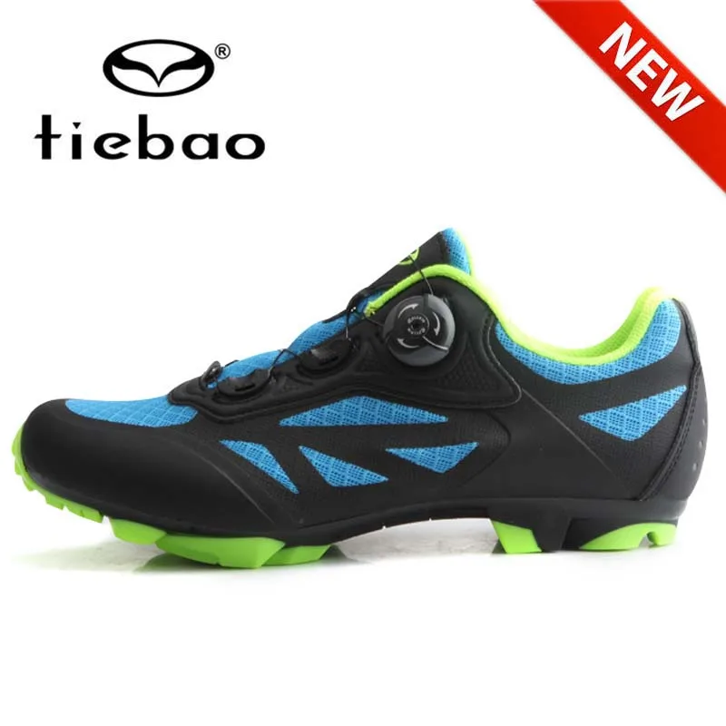 Новое поступление! TIEBAO/ Мужская Велосипедная обувь, Дышащая Обувь для MTB горных Велосипедов, Самоблокирующиеся велосипедные кроссовки для триатлона