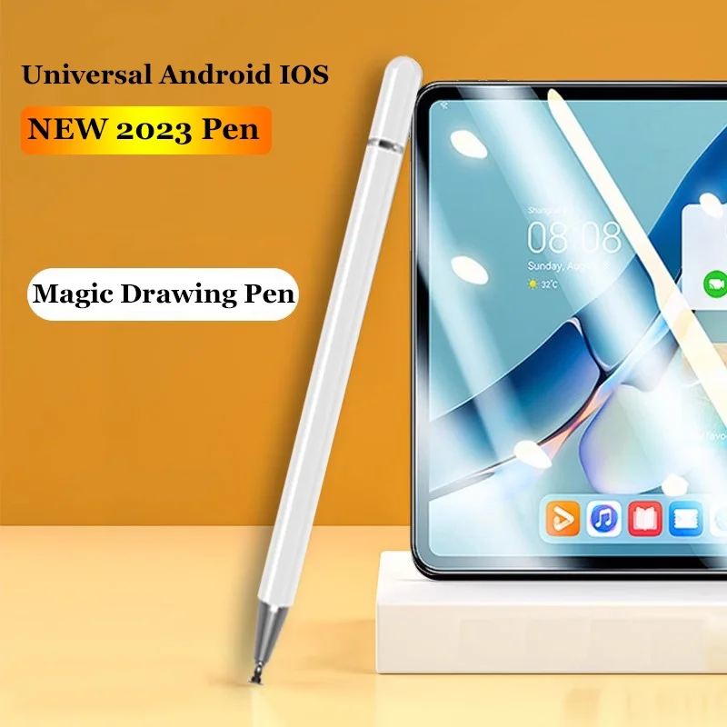 Ручка с магнитным колпачком, Универсальная Металлическая ручка для смартфона для стилуса Android IOS Lenovo Xiaomi Samsung Для iPad iPhone, сенсорный стилус
