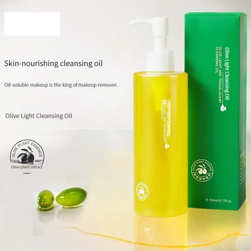 Натуральное оливковое легкое и мягкое очищающее масло Для глубокого Очищения, Увлажняющее средство для снятия макияжа с лица, Нежное очищающее средство для губ