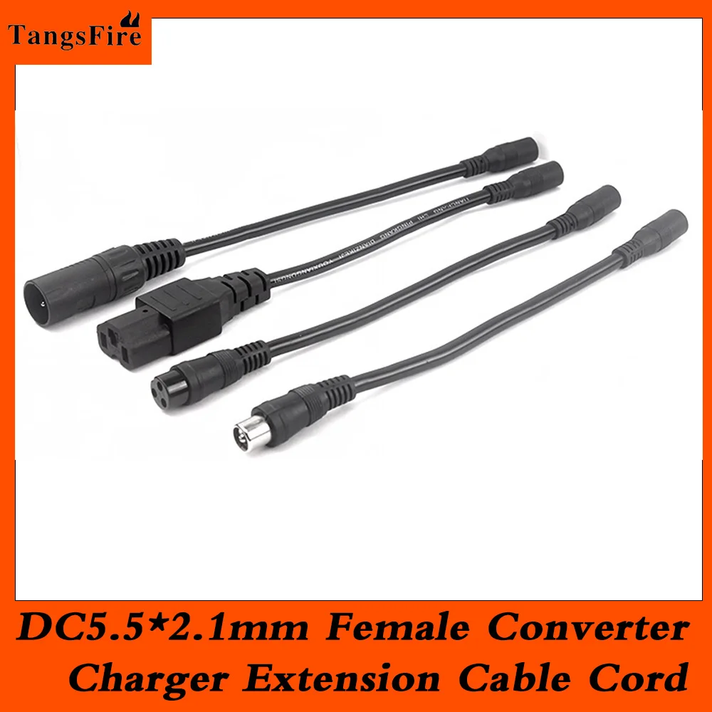 DC-RCA GX16 XLR IEC 3-контактный соединительный кабель Кабель-адаптер удлиненная линия для светодиодной ленты Камеры видеонаблюдения Разъем для светодиодной ленты Макс 2.5A