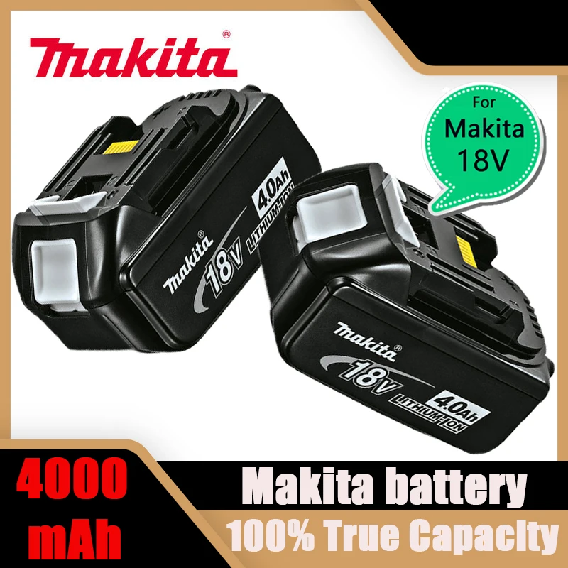 Makita Оригинал 18V Makita 6000 мАч Литий-ионная Аккумуляторная Батарея 18v Сменные Батареи для Дрели BL1860 BL1830 BL1850 BL1860B