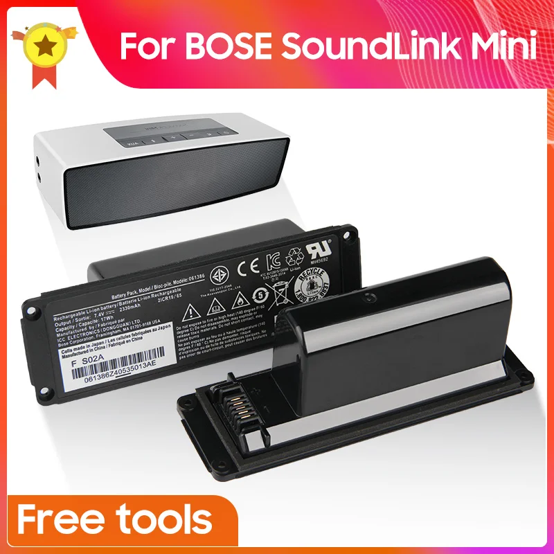 Замена аккумулятора динамика для BOSE SoundLink Mini I Bluetooth 061384 063404 063287 061386 061385 + Бесплатные инструменты Изображение 0 