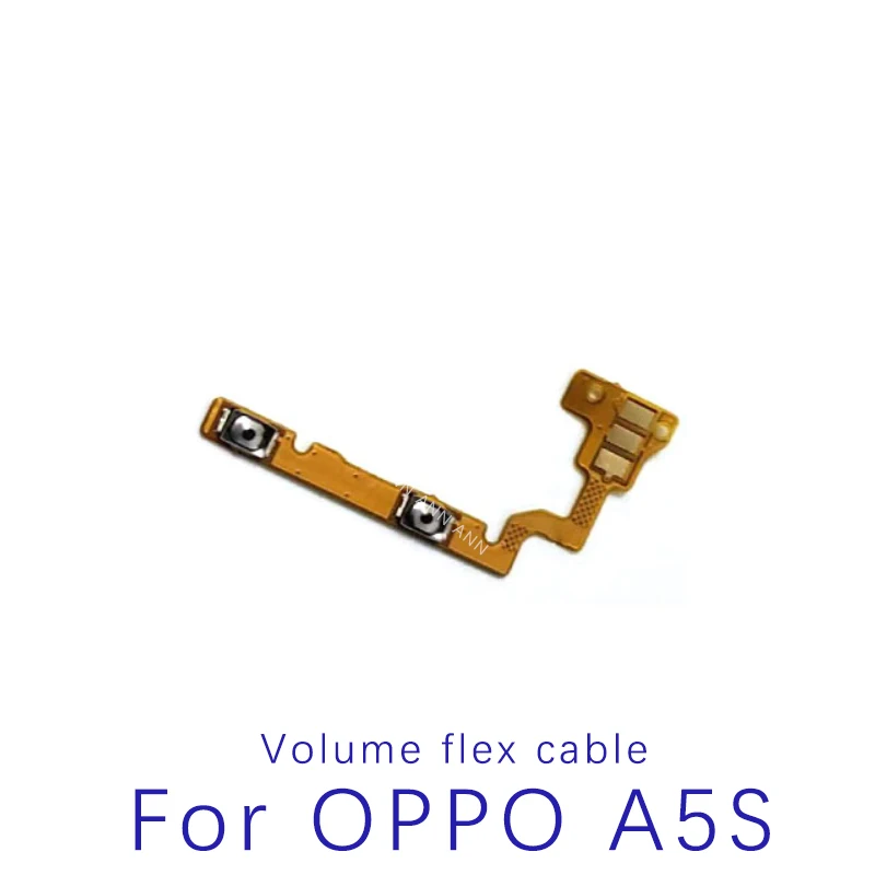 Для Oppo A5S Гибкий кабель Кнопка включения громкости Переключатель Питания Гибкий ленточный кабель Запасные части Изображение 0 