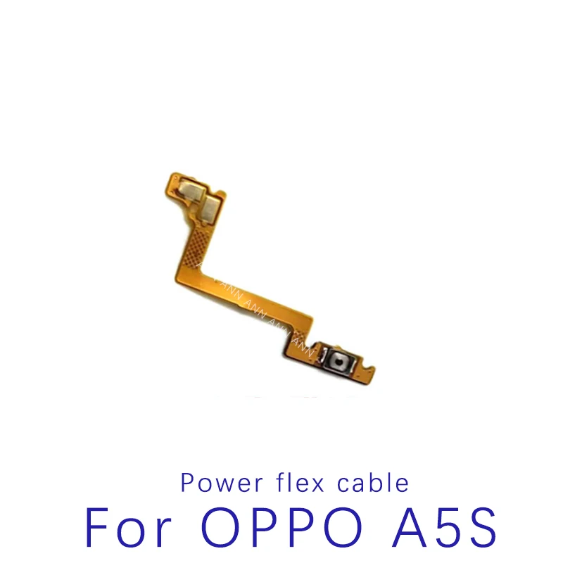 Для Oppo A5S Гибкий кабель Кнопка включения громкости Переключатель Питания Гибкий ленточный кабель Запасные части Изображение 1 