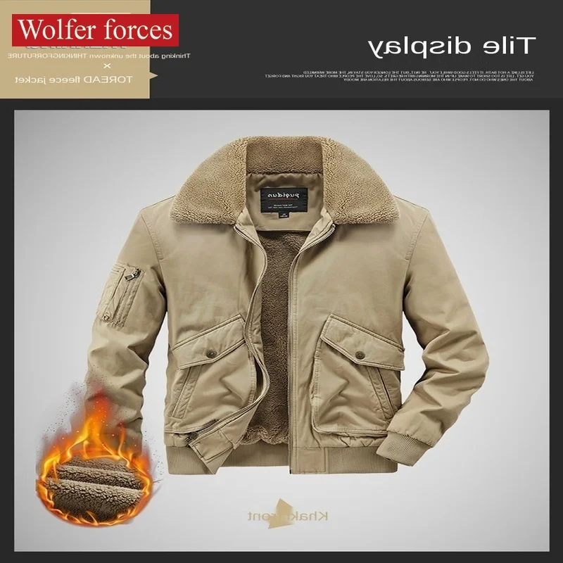 Зимняя куртка в повседневном стиле, Мужская куртка-бомбер, Зимнее пальто, Мужская Мотоциклетная Тяжелая Альпинистская Техническая Одежда Оверсайз