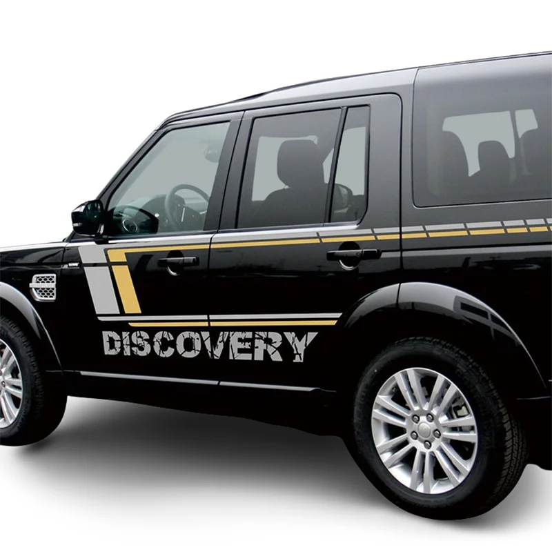 Спортивная матовая наклейка на капот двигателя с наклейкой на корпус Виниловая графика для Land Rover Discovery 4