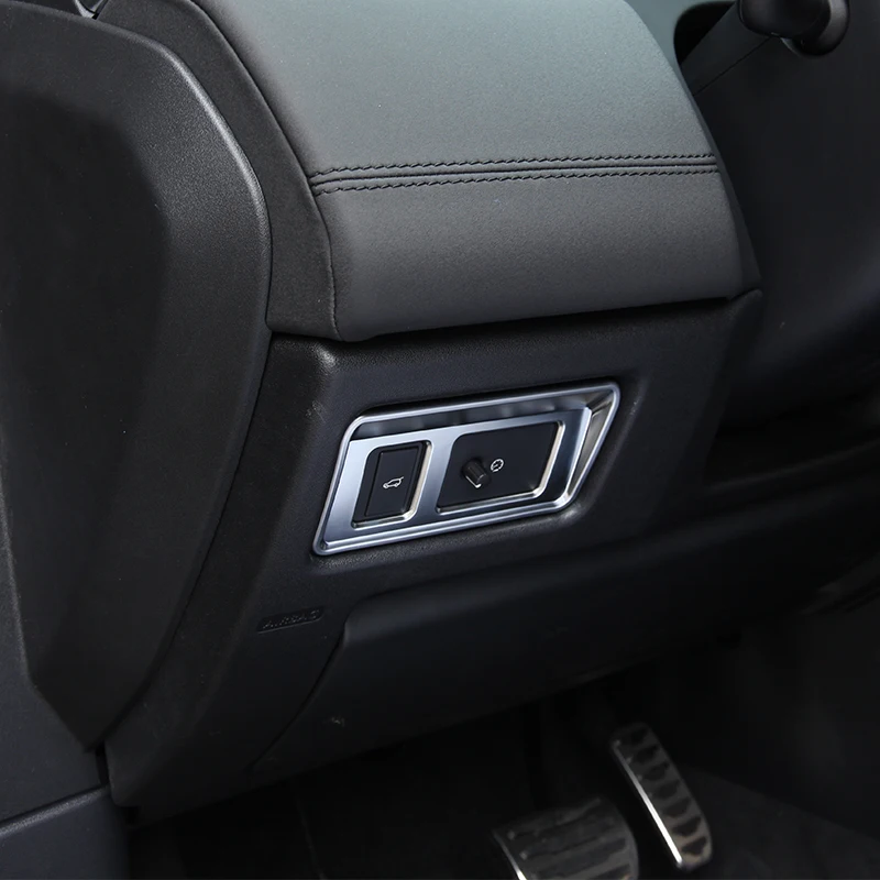 1 шт. ABS Хромированная внутренняя отделка задней двери Отделка рамы для Land Rover Discovery Sport 2015-2018 Автомобильные Аксессуары Изображение 4 