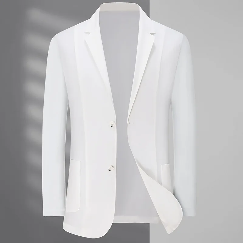 6838-2023 новая корейская модная профессиональная куртка для делового отдыха, мужской легкий роскошный костюм в стиле Yinglun