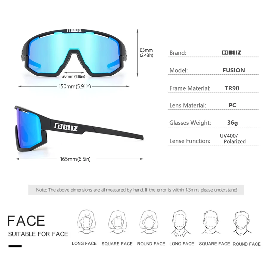 BLIZ Новые Велосипедные Очки, Мужские и женские Велосипедные солнцезащитные очки, Спортивные очки на открытом воздухе, Очки с защитой от ультрафиолета Изображение 2 