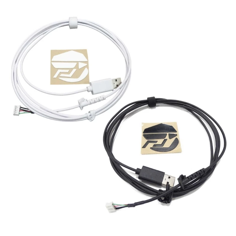 69HA 1 комплект USB-кабеля для мыши и ножек для Logitech G502 Hero Mouse из ПВХ