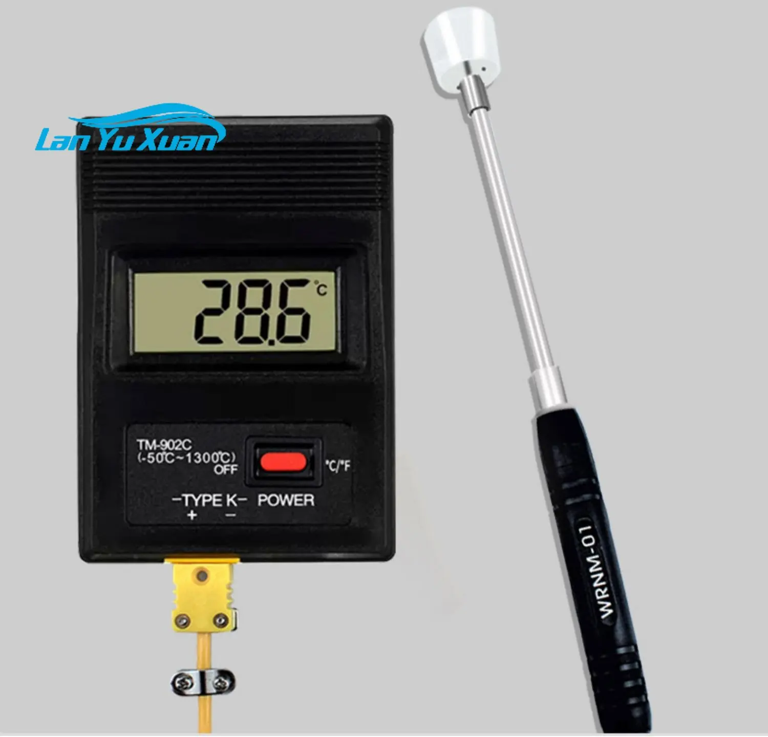 Tm902c высокотемпературный электронный термометр с термопарой, цифровой термометр, промышленный датчик температуры