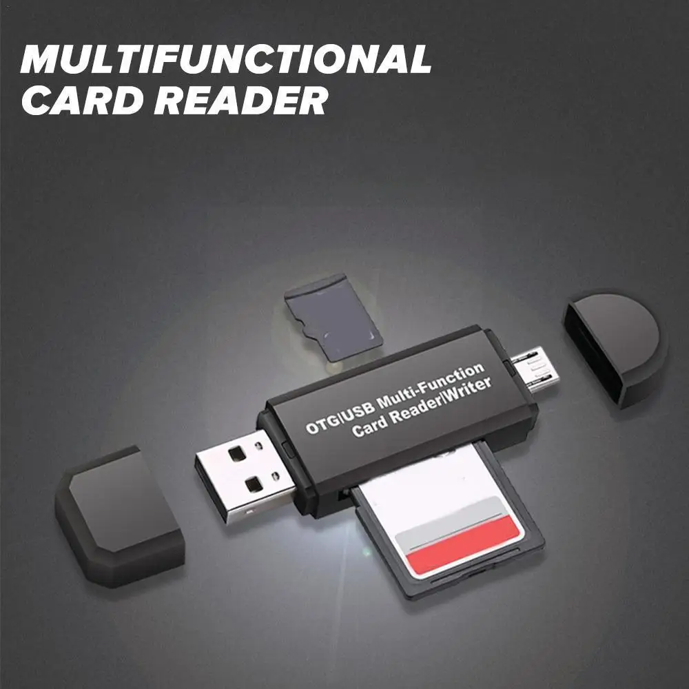 Мини-устройство для чтения SD-карт, Otg Micro Usb, устройство для чтения карт Usb 2.0, флэш-накопитель, устройство для чтения карт памяти для 8.7.vista Xp Q7g7