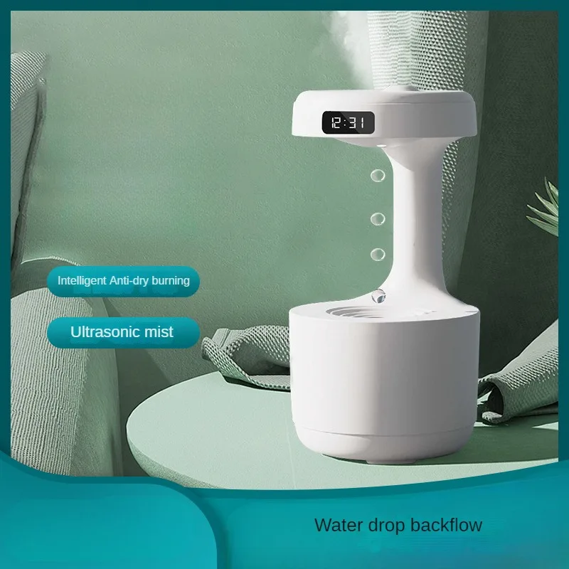 Антигравитационный Увлажнитель воздуха, Домашний USB-светильник, Настольный умный Увлажнитель воздуха с сильным туманом, диффузор для ароматерапии