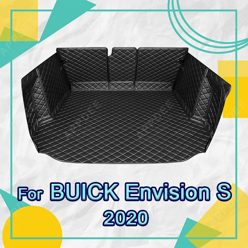 Автоматический Коврик для багажника с полным покрытием для Buick Envision S 2020, Кожаная накладка для багажника Автомобиля, Аксессуары для защиты интерьера Грузового лайнера