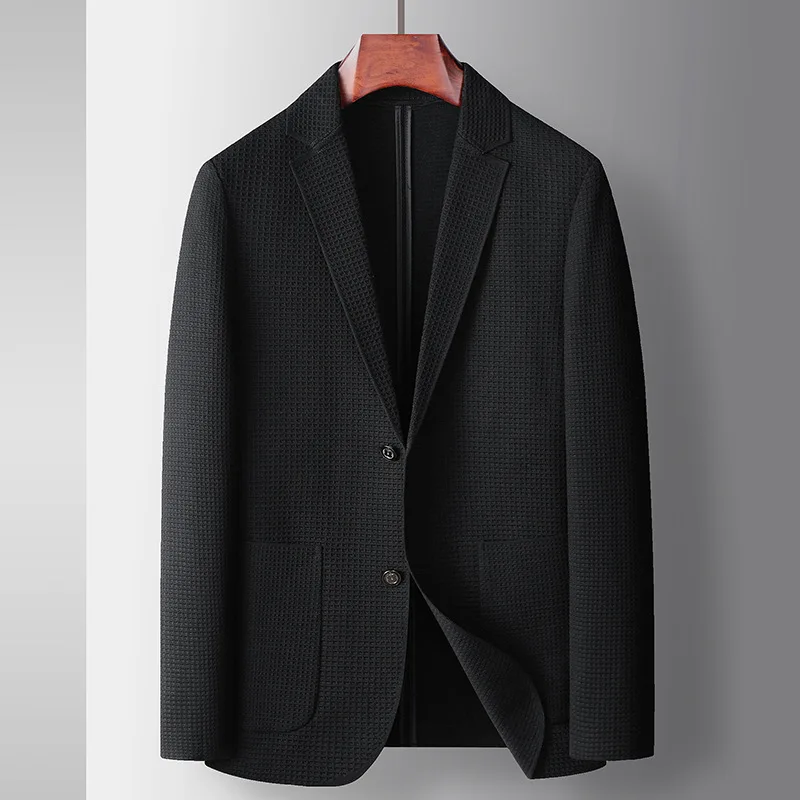 C1652-2023 новый костюм мужской однотонный костюм повседневная куртка