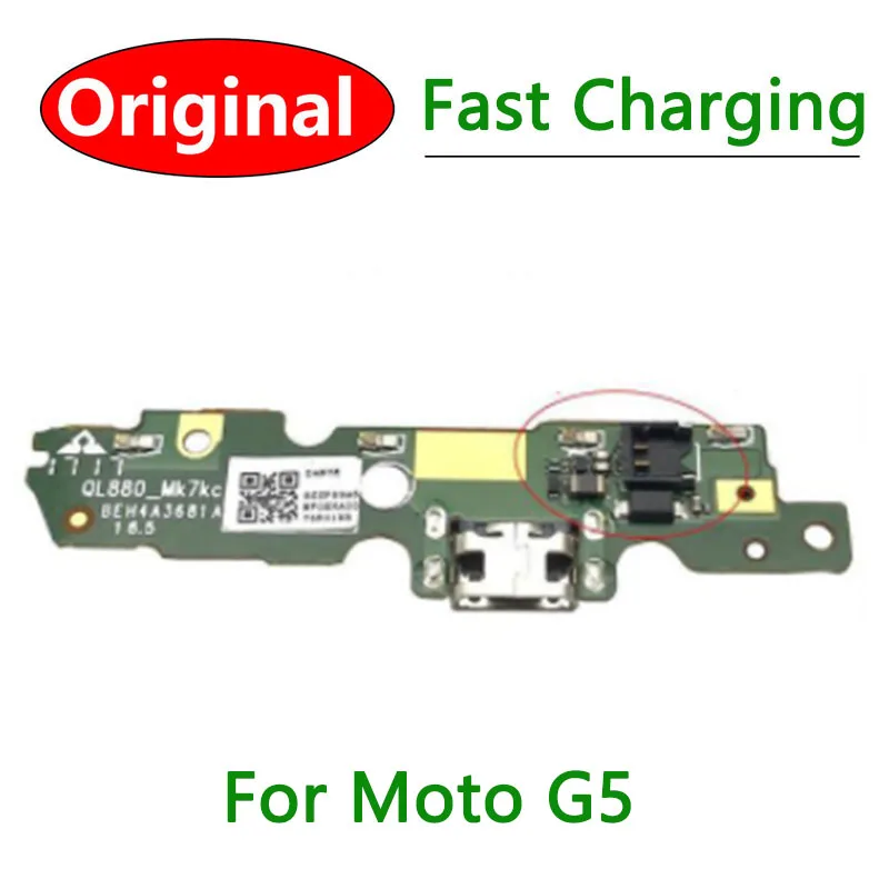 Оригинальный Новый Разъем Зарядного Порта Гибкий Кабель Для Moto G3 G5 G4 G6 G7 G9 Play G9 G10 Power G9 Plus placa de carga dock flex Изображение 3 