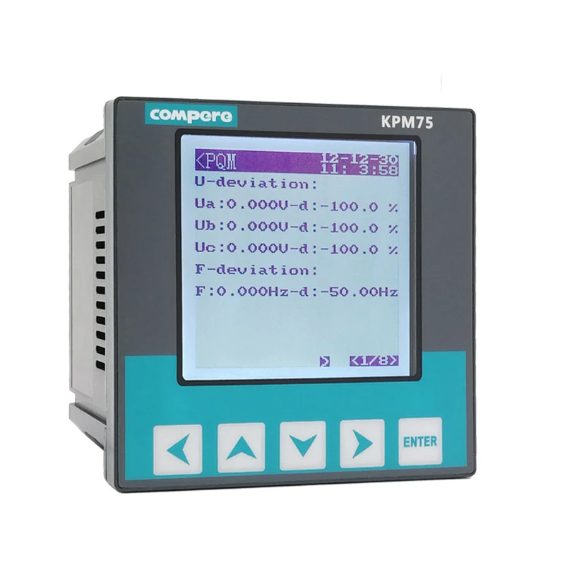 Цифровой измеритель мощности Profibus-DP для ПЛК Трехфазный Интеллектуальный счетчик энергии Анализатор качества электроэнергии