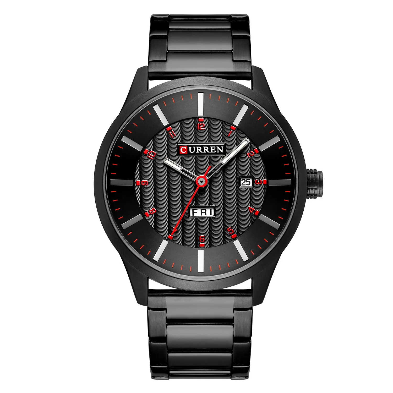 Curren Модные мужские часы со светящимися стрелками, высококачественный японский механизм, кварцевые часы, Элегантные деловые часы для мужчин, мужские часы Изображение 5 