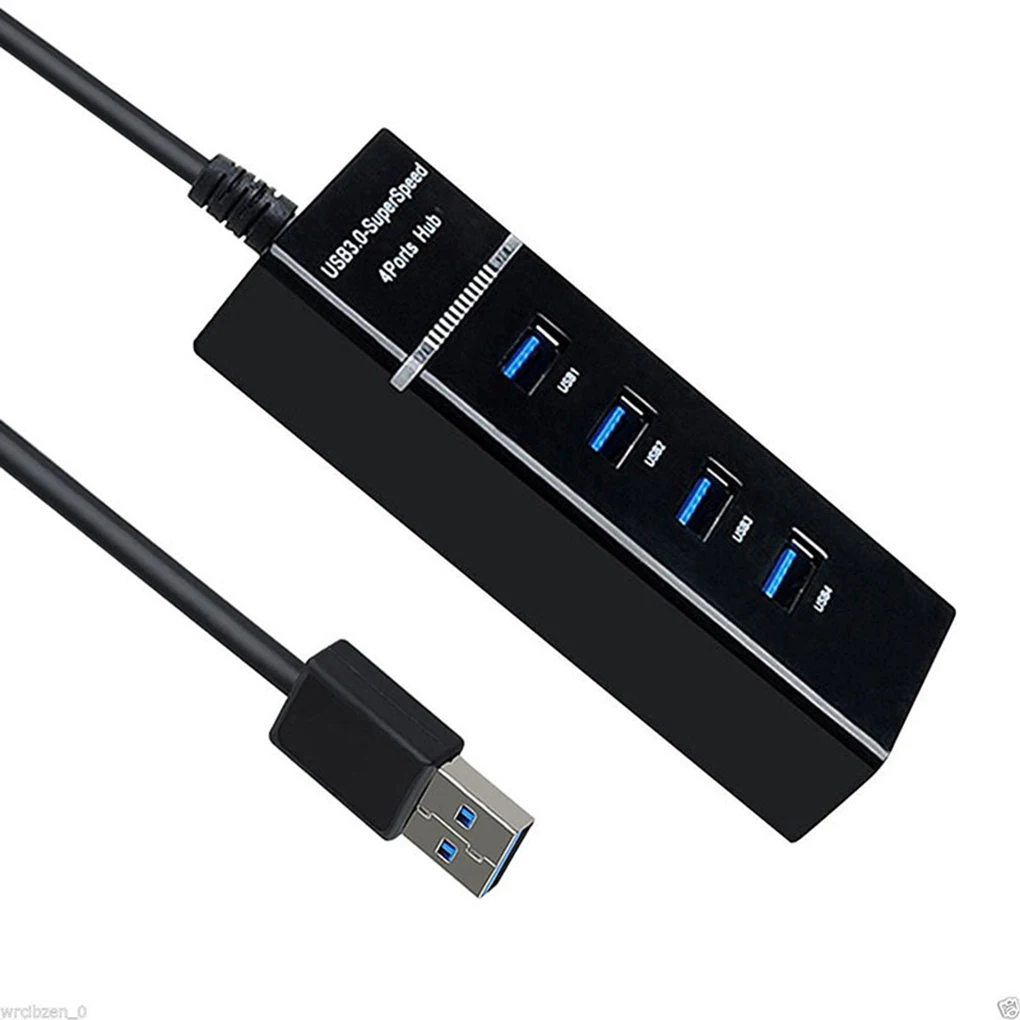 Высокоскоростной USB3 0 4-портовый концентратор компьютерный USB мультиинтерфейсный разветвитель расширения Адаптер для настольных ПК