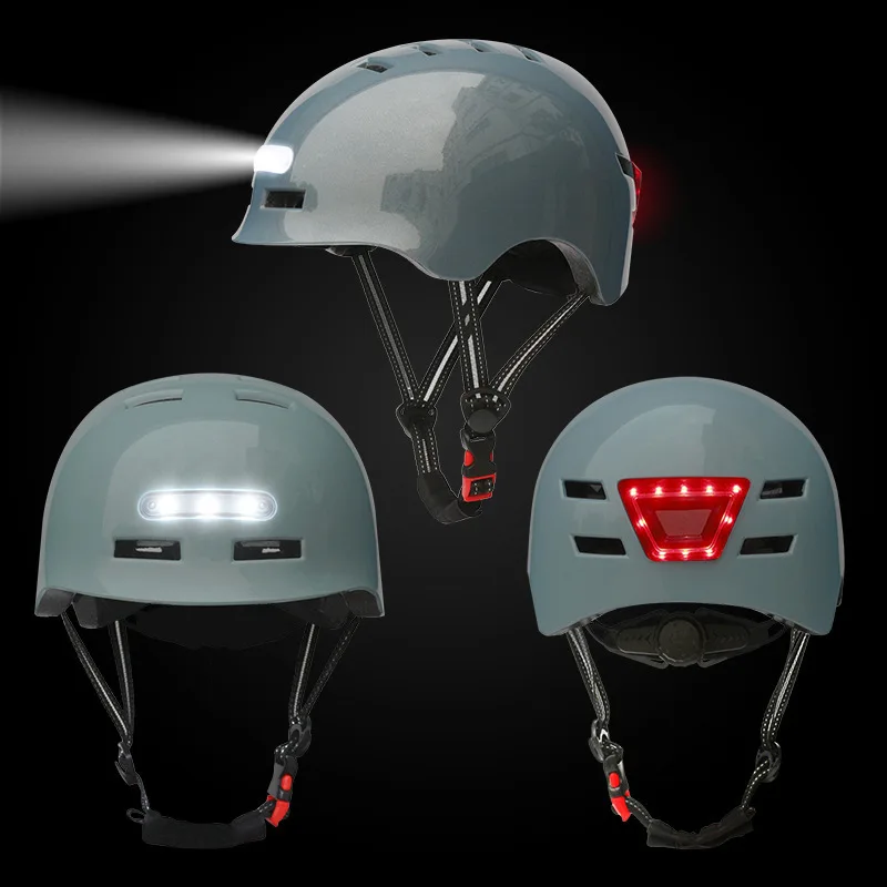 Велосипедный шлем, умный светодиодный задний фонарь, Корпус из пенополистирола, Противоударный Съемный Внутренний вкладыш, Велосипедные шлемы Изображение 0 