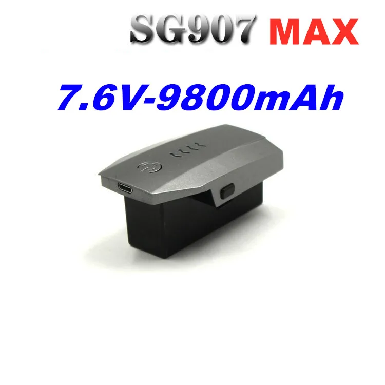 SG907 Max Drone 4K Профессиональный 7,6 В 9800 мАч Lipo Аккумулятор Оригинальный SG907 Drone Zubehör