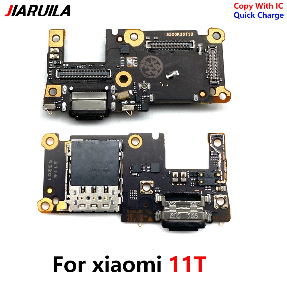 Док-станция USB Зарядное Устройство Порт Зарядки Гибкий Кабель Плата Для Xiaomi Mi 10T 9T 10 11T Pro Mi10T Pro Mi 11 A1 A2 A3 Lite 8 9 SE Изображение 4 
