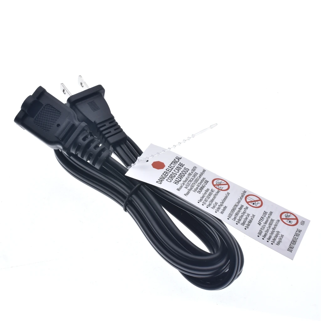  США, 2-контактный Поляризованный кабель от мужчины к женщине, шнур Nema 1-15P/1-15R, удлинитель 16AWG 2C 1,8 м Изображение 3 