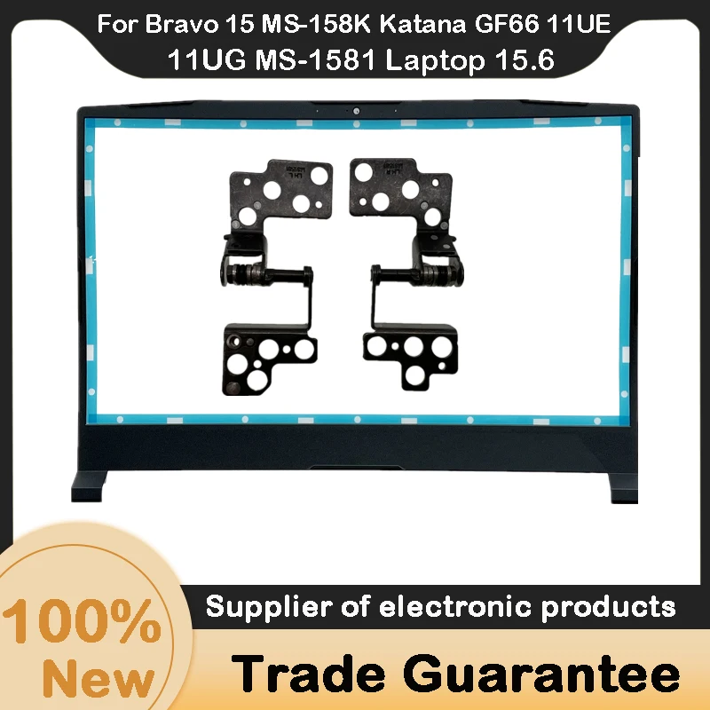 Для Ноутбука MSI Bravo 15 MS-158K Katana GF66 11UE 11UG MS-1581 Передняя рамка 15,6 Дюйма/Петли/Подставка для рук 307581B211