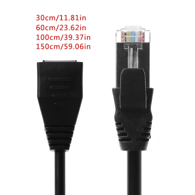 Удлинительный кабель Ethernet для монтажа на экранированную панель F3KE RJ45 Cat5e от мужчины к женщине Изображение 0 