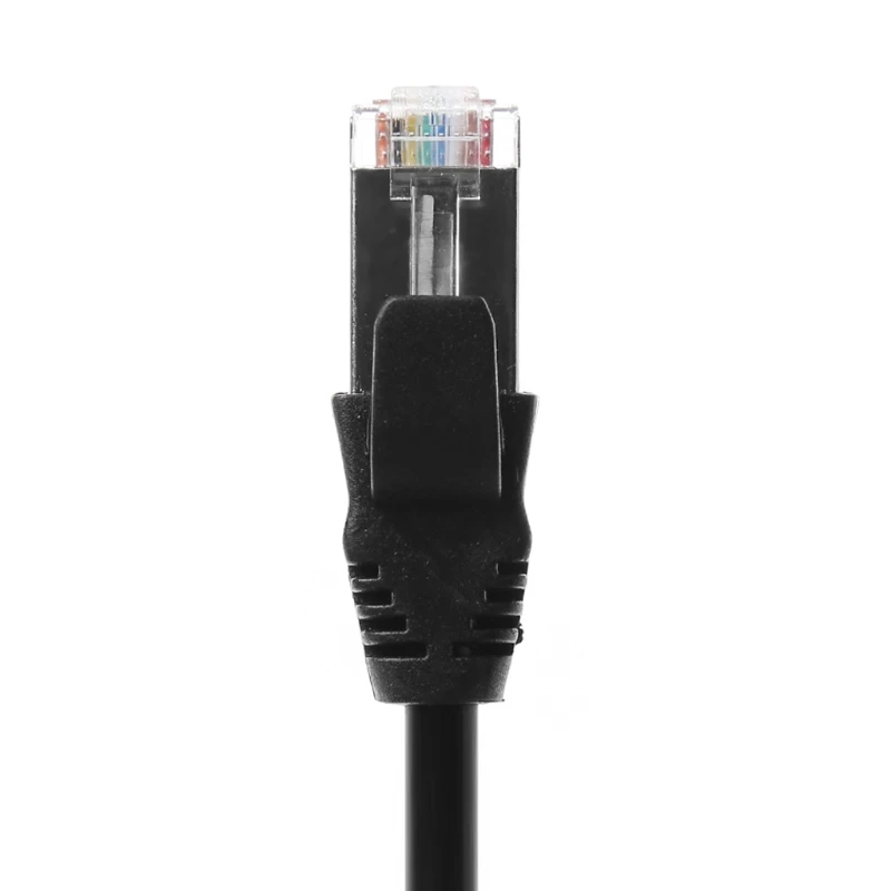 Удлинительный кабель Ethernet для монтажа на экранированную панель F3KE RJ45 Cat5e от мужчины к женщине Изображение 2 