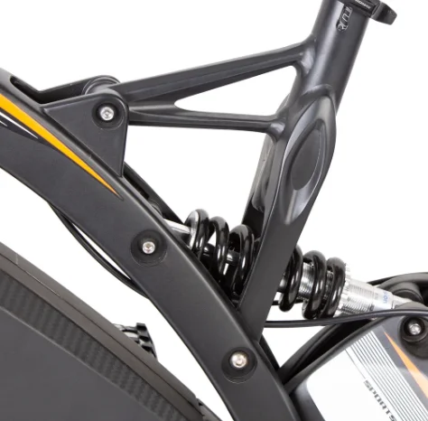 2023 толстые шины 48v 1000w 1500w 18ah ebike задний мотор электрический велосипед bike chopper полная подвеска Изображение 4 