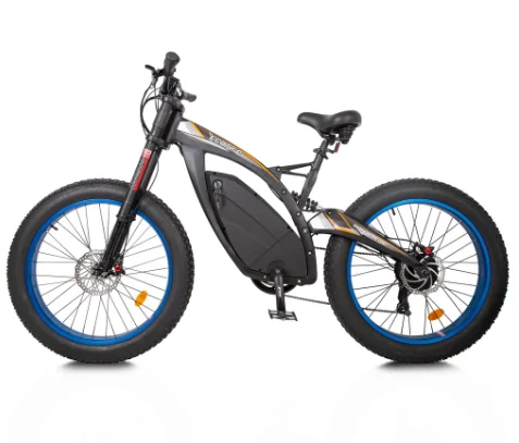 2023 толстые шины 48v 1000w 1500w 18ah ebike задний мотор электрический велосипед bike chopper полная подвеска Изображение 5 