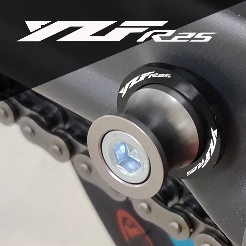 Для Yamaha YZF R25 2015 2016 2017 2018 2019 2020 Мотоцикл 6 мм Маятниковые Катушки Слайдер Подставка Винты YZFR25 YZF-R25 Аксессуары