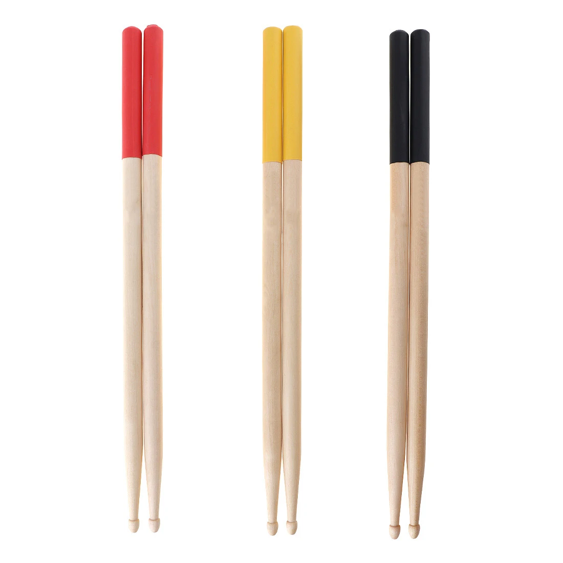 1 Пара барабанных палочек из клена 5A Профессиональные деревянные барабанные палочки Несколько вариантов цвета для барабана