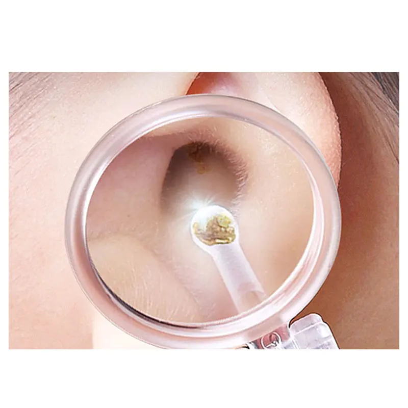 Инструменты для чистки ушей со светодиодной вспышкой, 1 шт., детская ушная ложка для снятия ушных раковин Изображение 2 