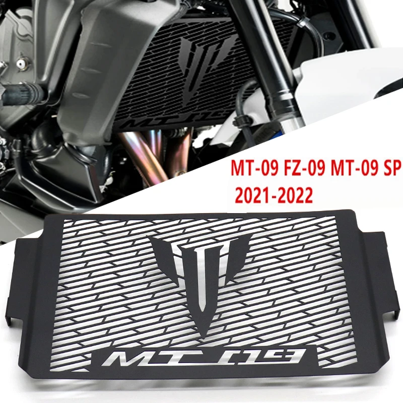 Защита радиатора Двигателя, решетка радиатора, Защитная крышка Для YAMAHA MT09 MT-09 MT 09 2021 2022 Алюминиевый мотоцикл