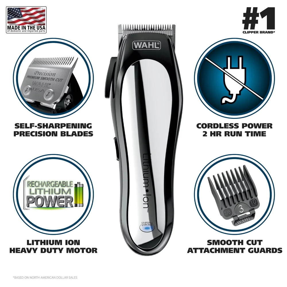 машинки для стрижки волос barber Lithium Pro Комплект для беспроводной стрижки волос и подкраски 79600-3301 Изображение 5 