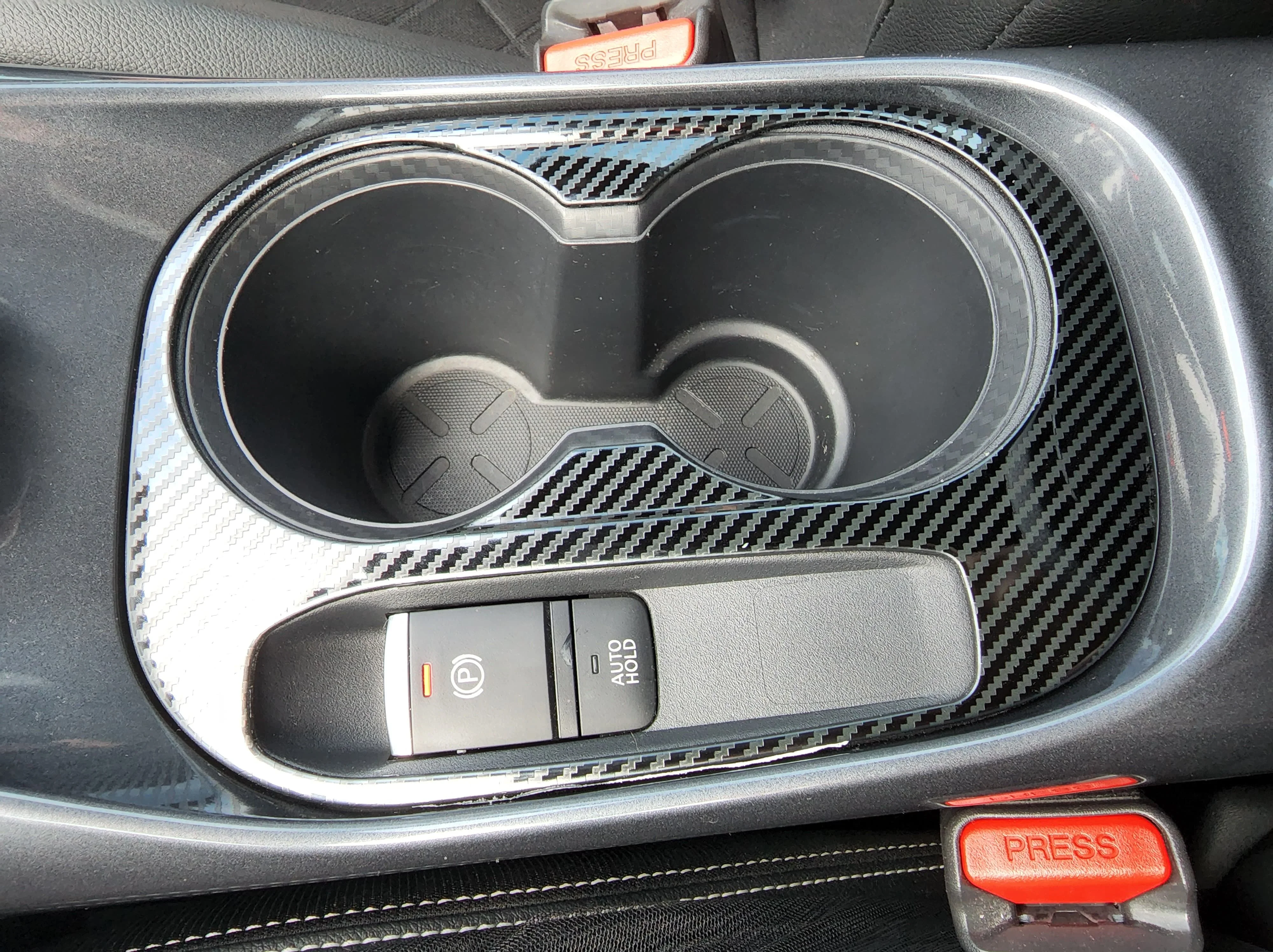 Внутренняя отделка панели переключения передач из нержавеющей стали Для нового Nissan Juke F16 2019-2022 С рисунком из углеродного волокна Изображение 3 